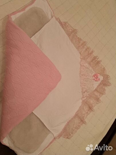 Теплый конверт на выписку