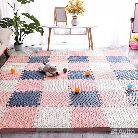 Мягкий пол EVA коврик пазл толщина 25мм