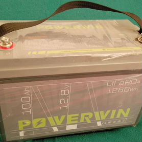 Новый лифер аккумулятор 12v 100Ah Powerwin BT100