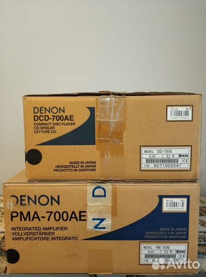 Интегральный стерео усилитель Denon PMA-700AE