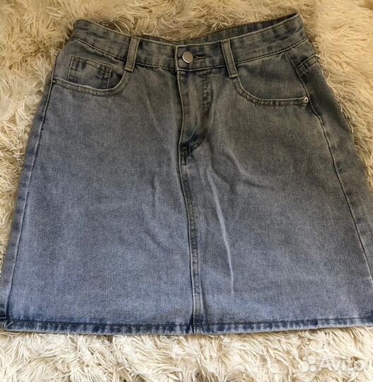 Юбка джинсовая новая 46 размер