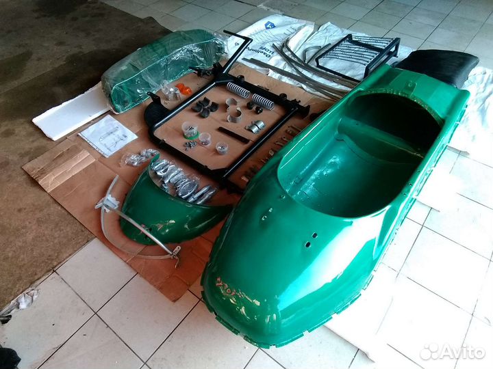 Боковой прицеп бп-65 иж люлька коляска спутник