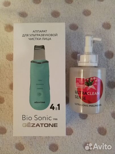 Аппарат для ультразвуковой чистки лица gezatone