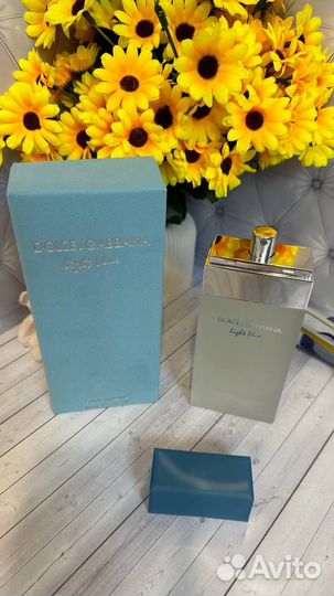 Dolce gabbana light blue 100ml открытые