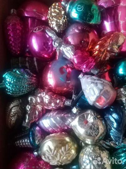 Елочные игрушки СССР