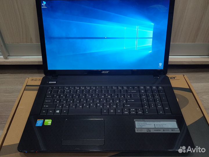 Ноутбук Acer E1-772G-54204G50Mnsk (Полный Комплект