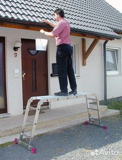 Аренда лестницы, стремянки. Прокат лестниц Тюмень