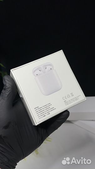 Airpods 2 (чехол + гарантия)