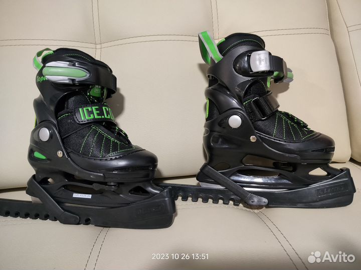 Коньки хоккейные детские