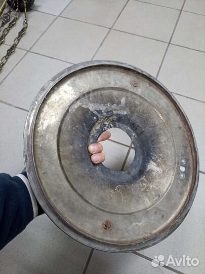 Крышка от трактирного самовара.клеймо