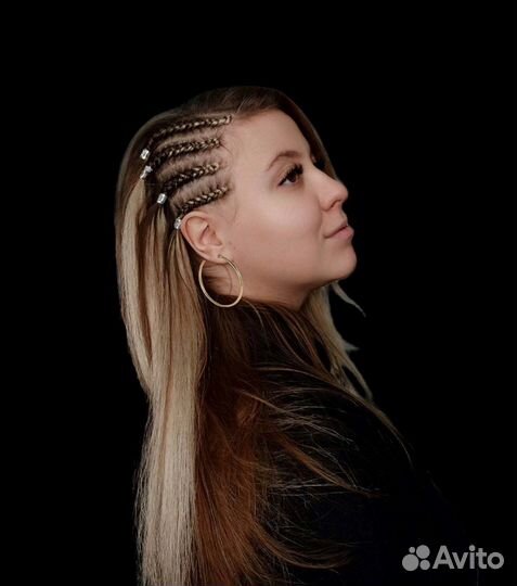 Афрокудри + вплет