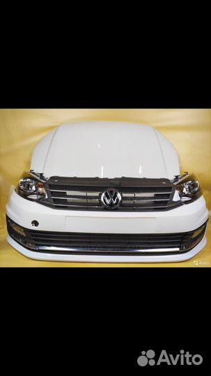 Фольксваген Поло бампер передний