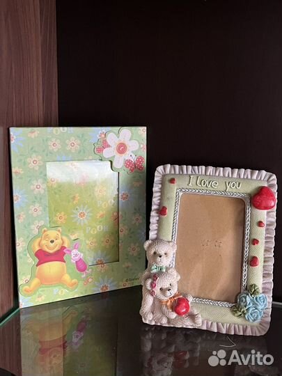 Лот из 2-х винтажные рамочки