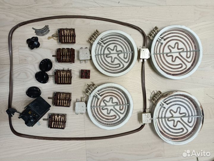 Запчасти для электрической плиты. Доставка