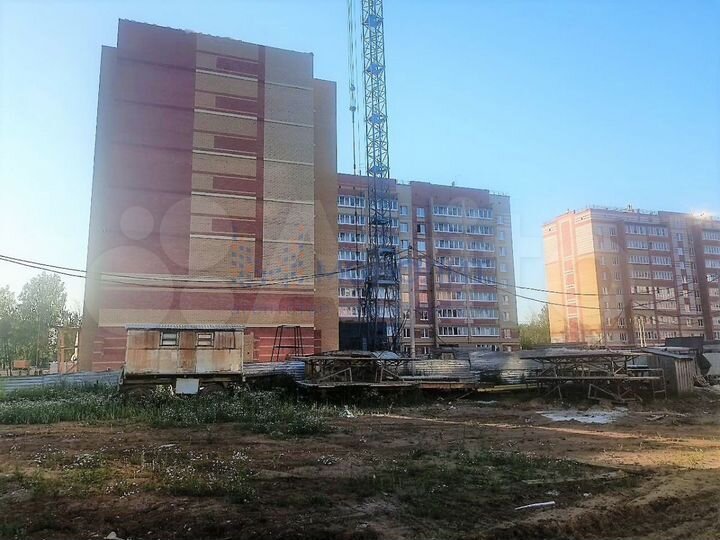 2-к. квартира, 58,4 м², 1/9 эт.