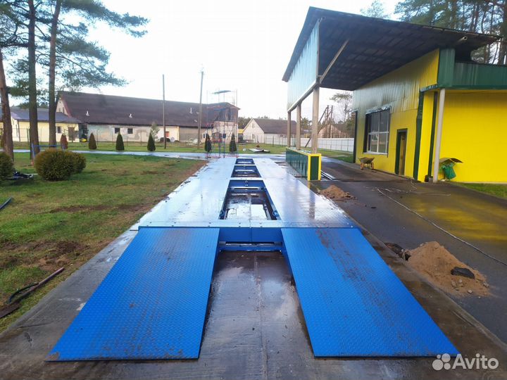 Весы транспортные на 80 тонн 18 метров колейные