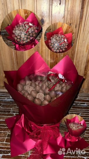 Букет из клубники в шоколаде
