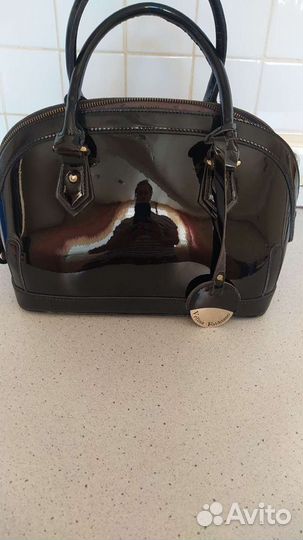 Сумка женская натуральная кожа черная