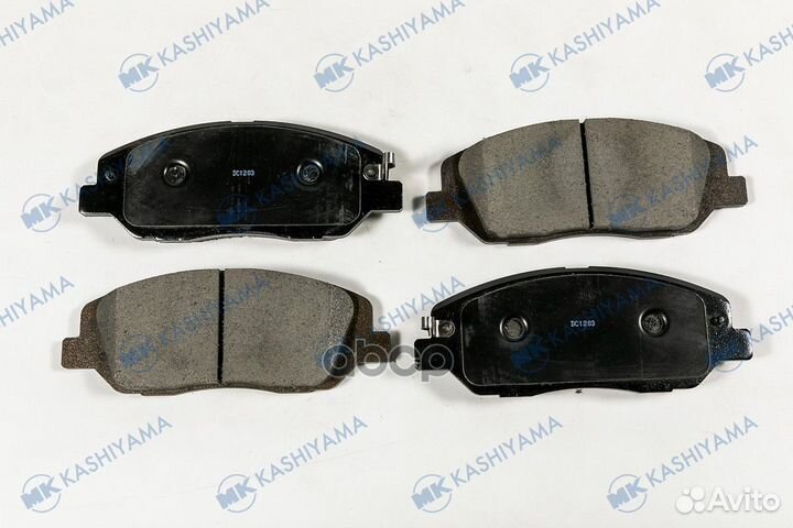 D11394 колодки дисковые передние Hyundai Santa