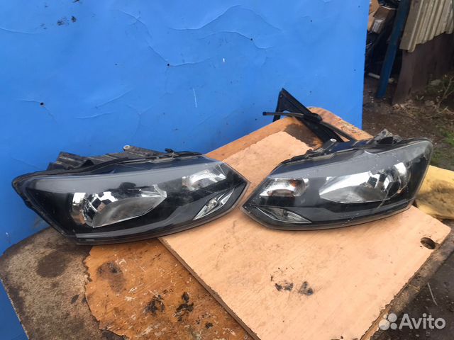 Фара левая фольксваген поло седан 6RU941015