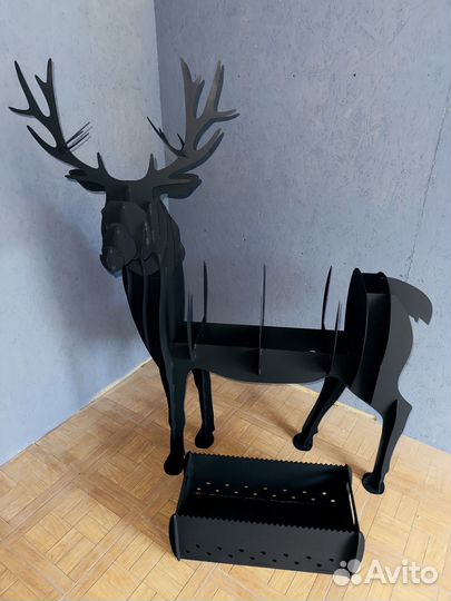 Мангал олень мангалы в виде животных