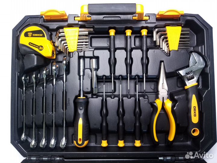 Набор инструментов Deko dkmt 128