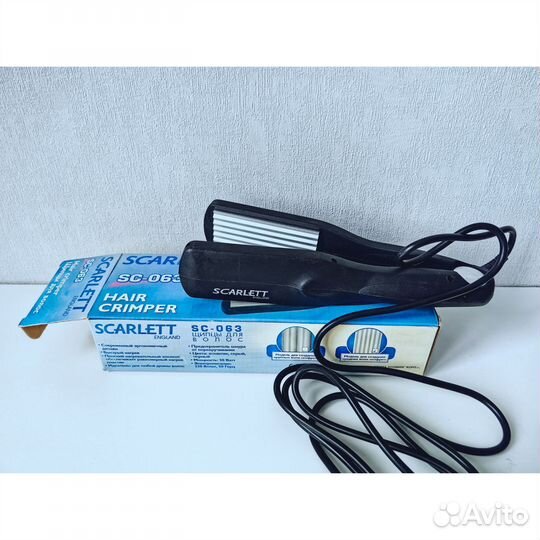 Утюжок гофре щипцы Scarlett sc-063