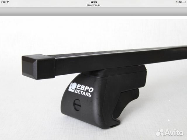 Багажники на рейлинги евродеталь В вираж авто