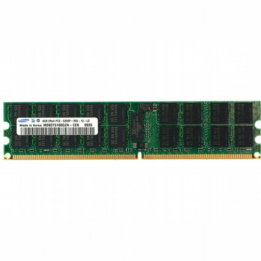 [M393T5160QZA-CE6] Оперативная Память Samsung Ddr2 M393t5160qza-Ce6