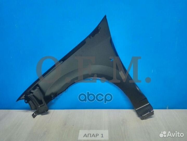 Крыло переднее правое Renault Logan 1 (2004-201