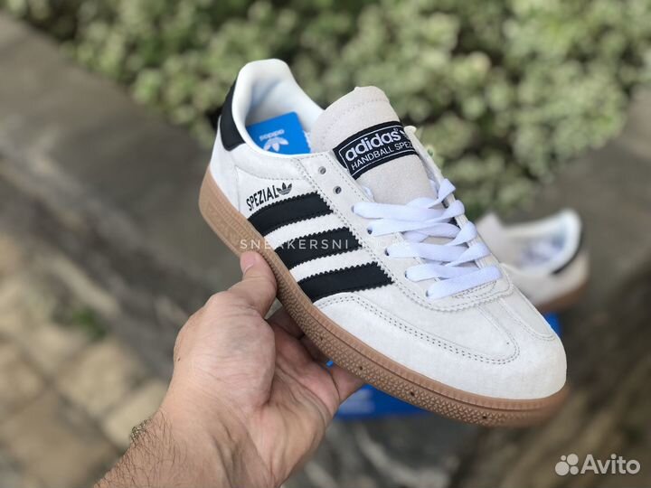 Кроссовки Adidas Handball Spezial Aluminum Core Bl