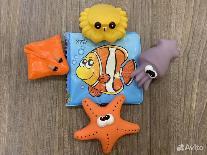 Детские игрушки для купания
