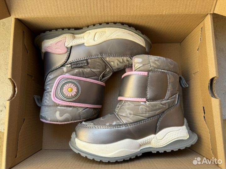 Сапоги зимние детские 26р
