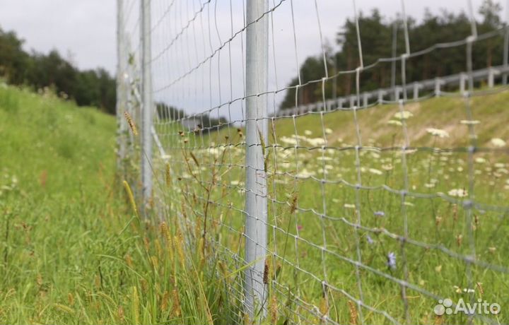 Сетка для ограждений, шарнирная 50метров