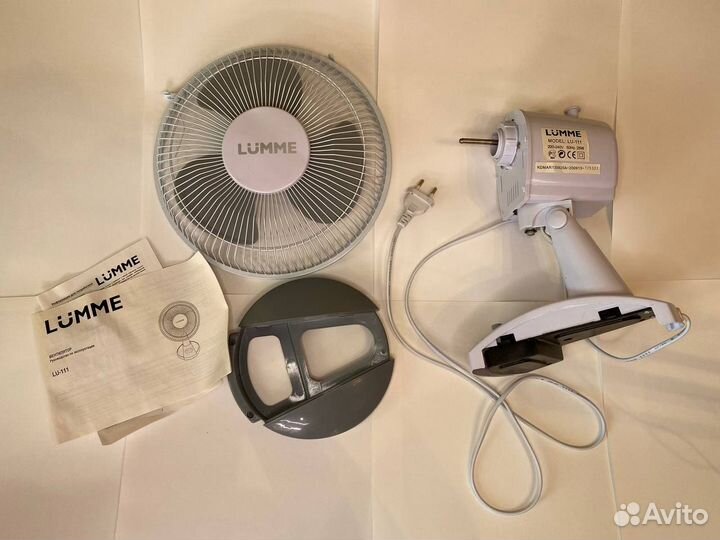 Вентилятор настольный Lumme LU-111