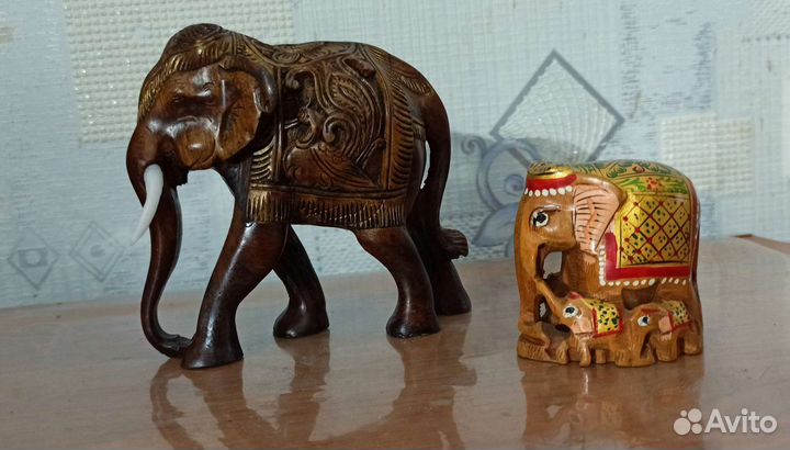 Слон и дерево с аметистами за все