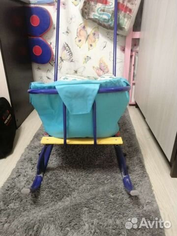 Детские санки коляска ника