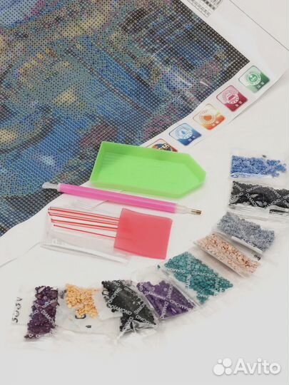 Алмазная мозаика стразы