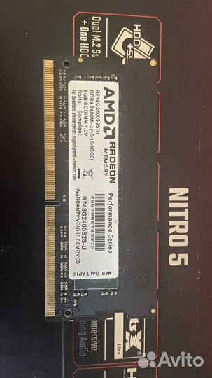 Оперативная память для ноутбука ddr4 8gb amd