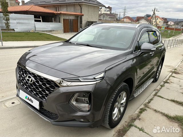 Hyundai Santa Fe 2.2 AT, 2020, 103 000 км