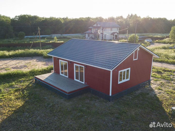 Каркасный дом 60 м