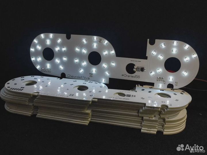 Подсветка блока печки Niva Chevrolet/Travel