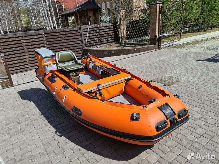 Лодка пвх нднд с мотором Solar 380K Максима