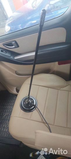 Автомобильная рация с антенной