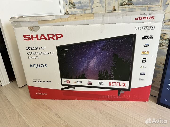 Телевизор sharp 102 см/40