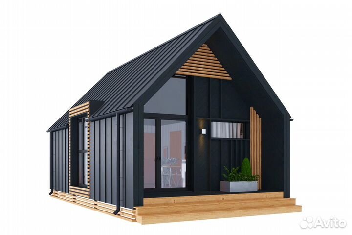 Барн каркасный дом 30м2