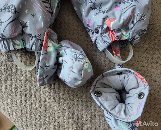 Зимний комбинезон Crockid 62-68р