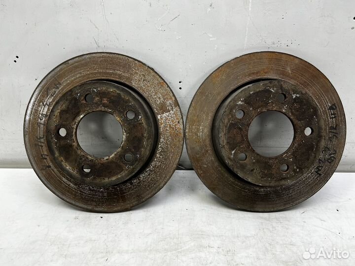 Диск тормозной задний Ford Focus 2 / Mazda 3 BL