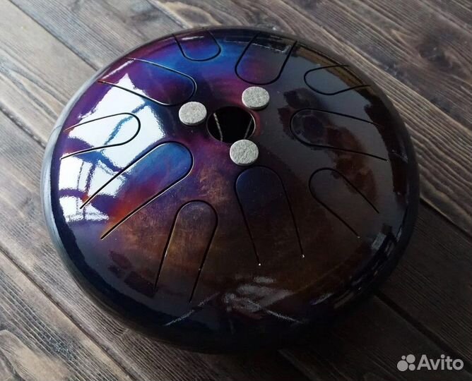 IN29DV21 Глюкофон 30см, Burnt, двухсторонний, inoy