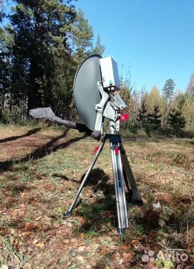 Мобильный комплекс спутникового интернета